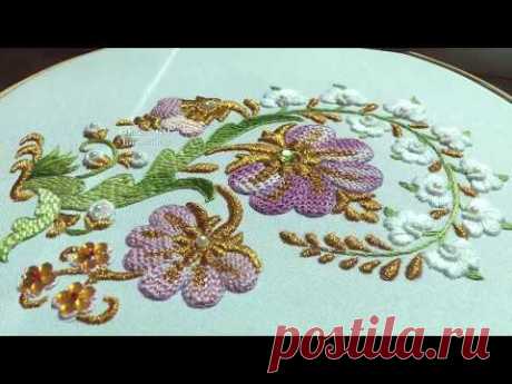 ВЫШИВКА: ПЛЕТЕНИЕ ИГЛОЙ  \   HAND EMBROIDERY designs