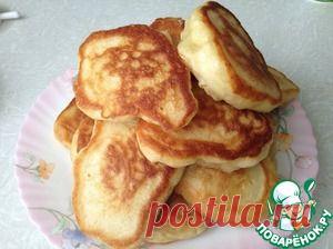 Пышные оладушки - кулинарный рецепт