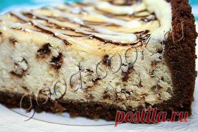 Хорошая кухня - чизкейк с шоколадом. Кулинарная книга рецептов. Салаты, выпечка.