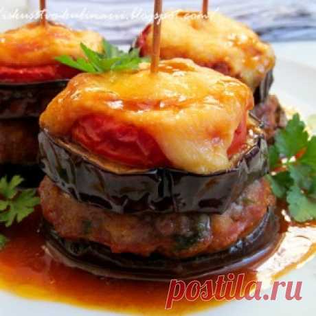 Баклажанный бургер-кебаб (Patlican Burger Kebab) - МирТесен