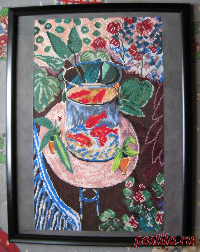 "Красные рыбы". Ц-010