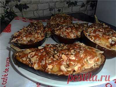 Aubergines farcies - Баклажаны фаршированные : Вторые блюда