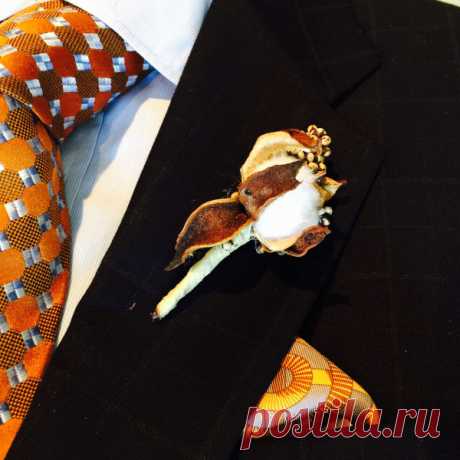 DIY Cotton Boutonniere With Floral Expert Ron Wendt | Southern Living Blog