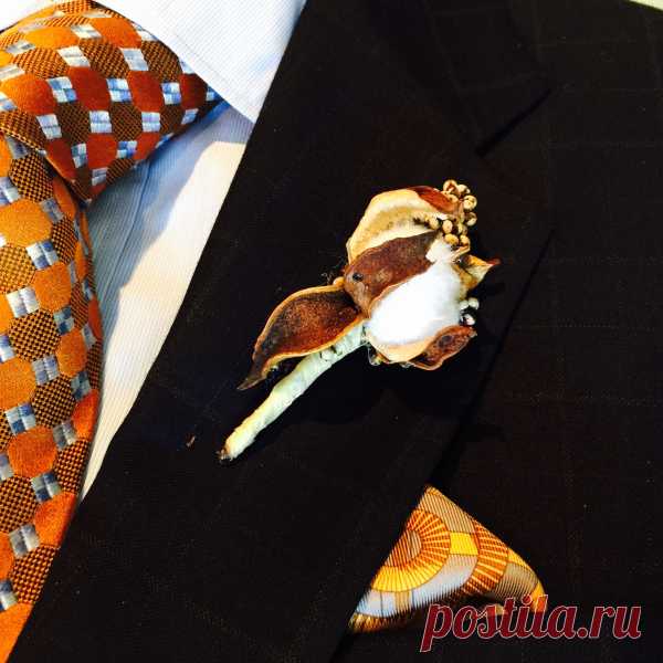 DIY Cotton Boutonniere With Floral Expert Ron Wendt | Southern Living Blog