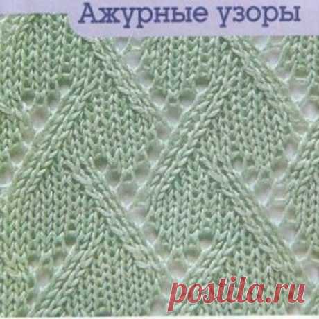 Ажурный джемпер спицами - МирТесен