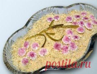 Нежный и легкий салатик 