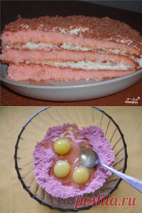 Пирог &quot;Кисельная барышня&quot; из брикета киселя | Четыре вкуса