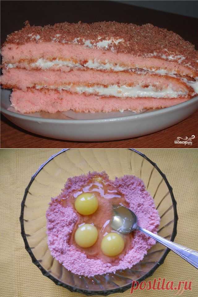 Пирог "Кисельная барышня" из брикета киселя | Четыре вкуса