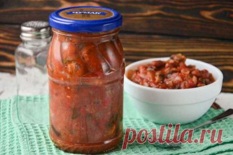 Фасоль с грибами на зиму — Домашняя кулинария