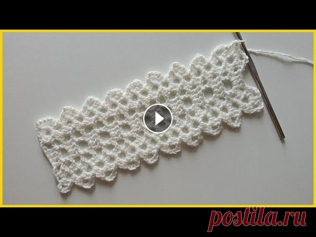 Ленточное кружево. Вязание крючком / Ribbon Lace Crochet Ленточное кружево. Вязание крючком / Ribbon lace crochet Рада приветствовать вас на своем канале. В данном видео мы с вами свяжем один из вариантов ле...