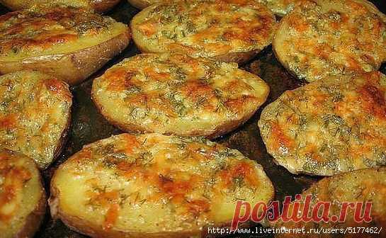 Чесночная картошка просто объедение!