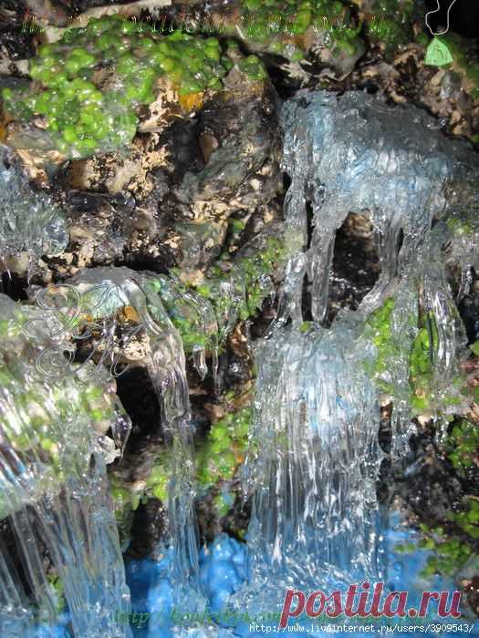 Водопад своими руками 