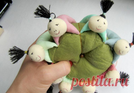 Забавная игольница
