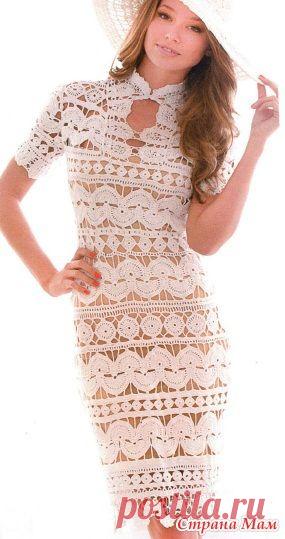 Вдохновилась платьем, связала блузку)) - Все в ажуре... (вязание крючком) - Страна Мам