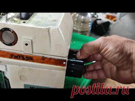 Calibrar los tiempos de una maquina fileteadora overlock de 5 cinco hilos