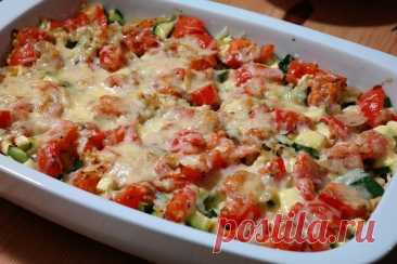 Овощная запеканка — Домашняя кулинария