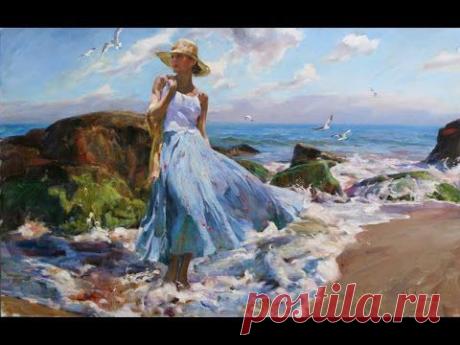 The duo of artists Michael & Inessa Garmash - Sea Breeze - YouTube