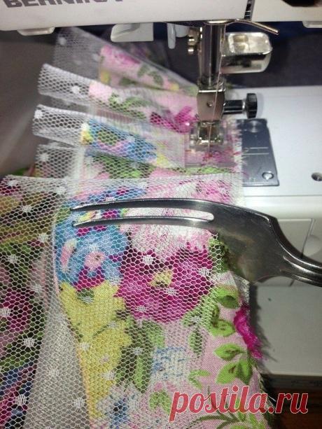 Ровные складки лёгким способом (Diy) / Материалы, техники и инструменты / Своими руками - выкройки, переделка одежды, декор интерьера своими руками - от ВТОРАЯ УЛИЦА