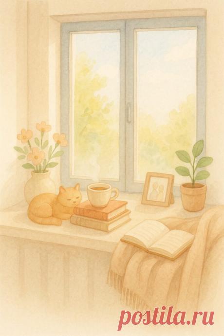 Мой подоконник: граница между домом и миром — Dirladadashka.ru