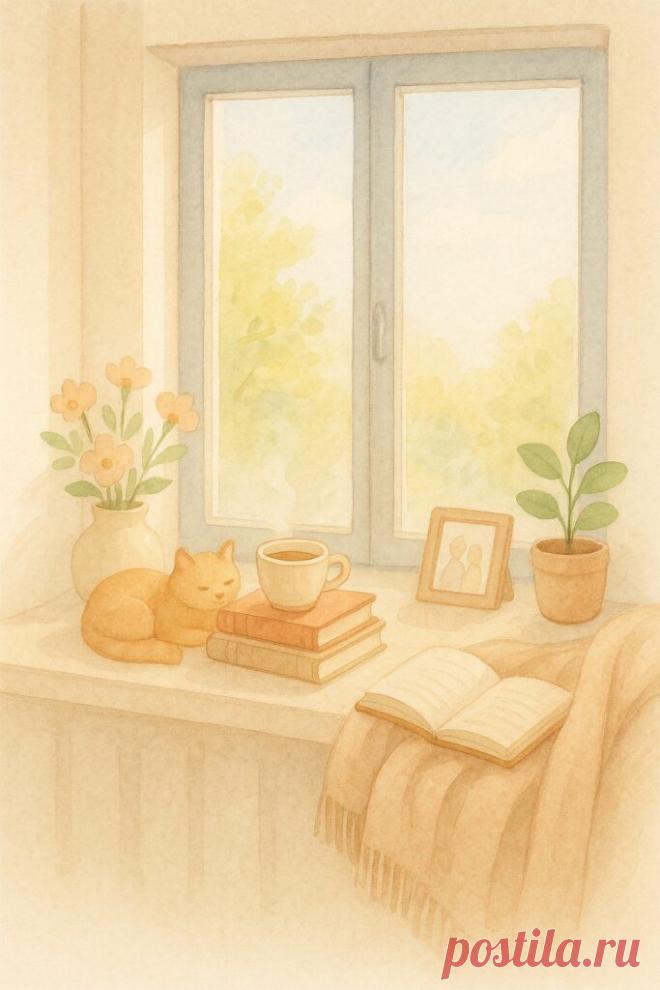 Мой подоконник: граница между домом и миром — Dirladadashka.ru