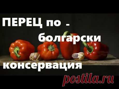 Перцы Фаршированные По- Болгарски.   Высший Пилотаж Консервации