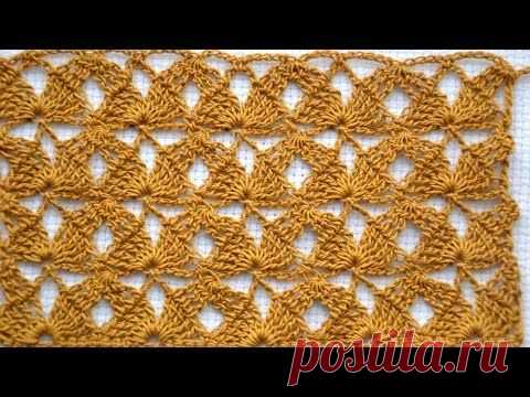 Узор крючком. Мастер класс. Видео. - Вязание - Страна Мам