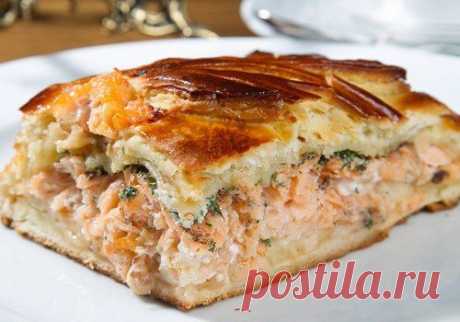 Простые рецепты вкусных рыбных пирогов