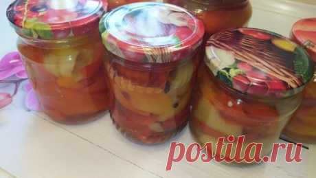 Маринованный болгарский перец на зиму. Очень вкусный и незабываемый рецепт. | Вкусняшки от Маринки😋 | Дзен