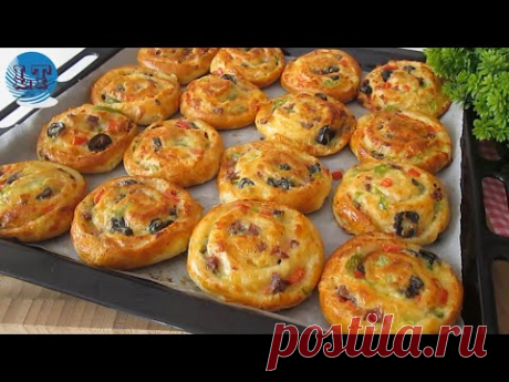 🔥 легко, дешево, вкусно, сытно. 🔝 Пицца Софт Ролл, Булочка.