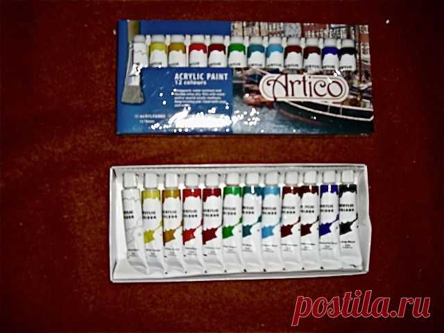 Купить Achtung Preiswert ! Acrylfarbenset Acrylfarbe 12 Farben 12 на eBay.de из Германии с доставкой в Россию, Украину, Казахстан