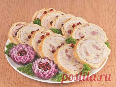 Яркие закуски для новогоднего стола: рецепты