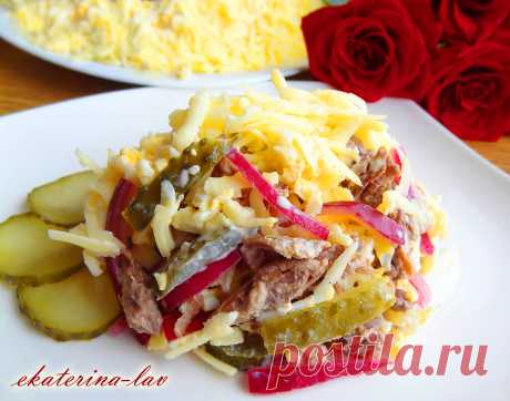 Салат Мужской каприз