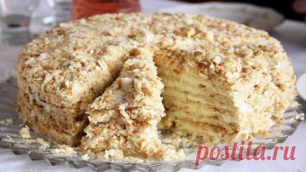 Быстрый торт на сковородке » Вкусно и полезно