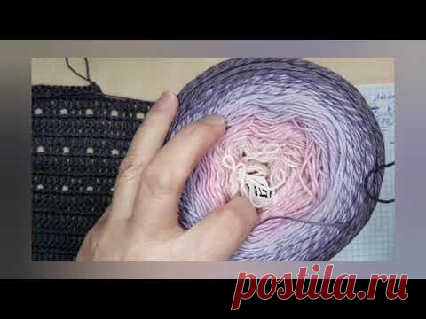 Свяжет любой. Платье на 58 - 60 размер. Часть 1