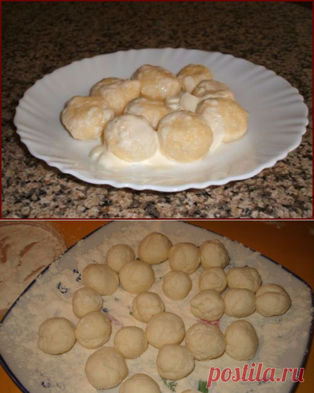 Ленивые вареники с творогом и манкой | Блог Лены Радовой