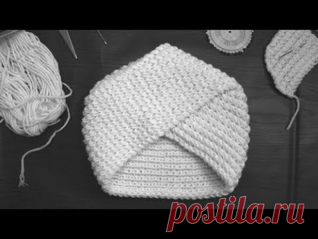 ЧАЛМА || Как вязать || Вывязываем закругления || Как сшить