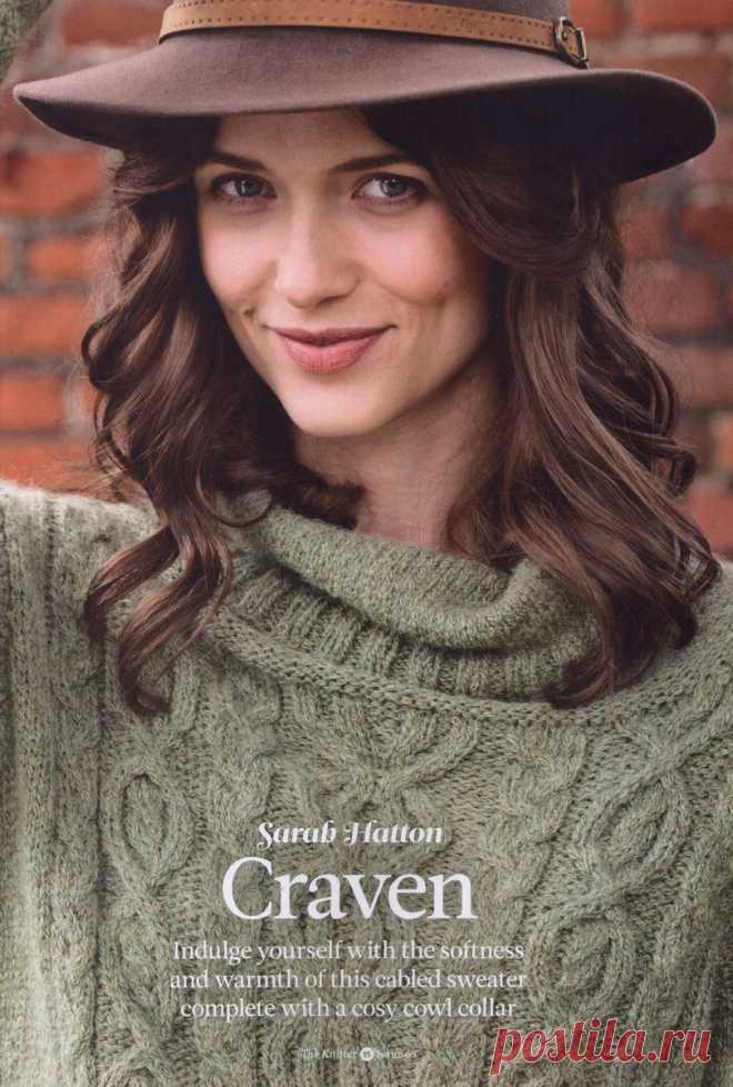 «The Knitter»: вязаная одежда для зимы — от обыденности к оригинальности. Что предлагают дизайнеры журнала? | Сундучок с подарками | ВЯЗАНИЕ | Дзен