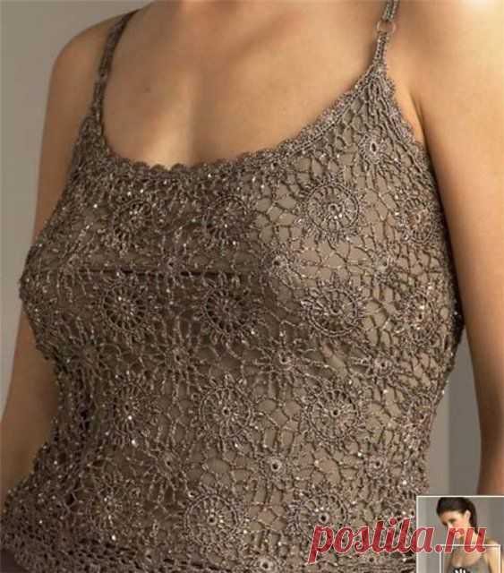 Вязание-крючок -Платье