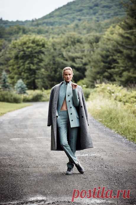 Кэролин Мерфи (Carolyn Murphy) в фотосессии Дэна Мартенсена (Dan Martensen) для журнала Muse (осень 2014)