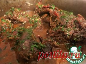 Заяц в белом вине - кулинарный рецепт