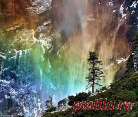 Завораживающая красота водопада Horsetail Fall | Ультрамарин