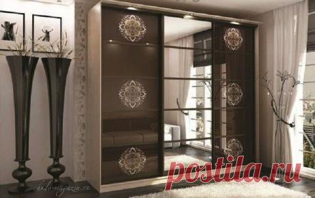 Шкаф-купе шоколадного цвета с зеркалом купить по цене 57 000 руб. в Москве — интернет магазин chudo-magazin.ru