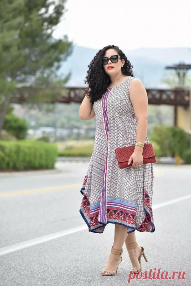 Стильные модели летних платьев для полненьких женщин, которые скроют живот и складки на спине | Жизненный Калейдоскоп | Яндекс Дзен