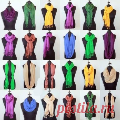 Стильная подсказка на эту осень: как оригинально носить обычный шарф