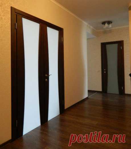 Сочетание дверей и пола — Наши дома