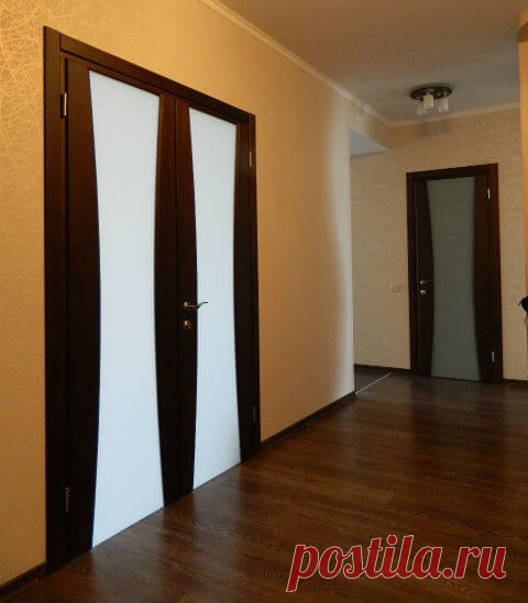 Сочетание дверей и пола — Наши дома