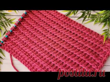 Winter 2024 ~ Crimson Majesty: Beginner-Friendly Tunisian Braids Pattern
