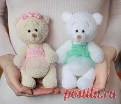 Мишка амигуруми крючком | Схемы игрушек амигуруми