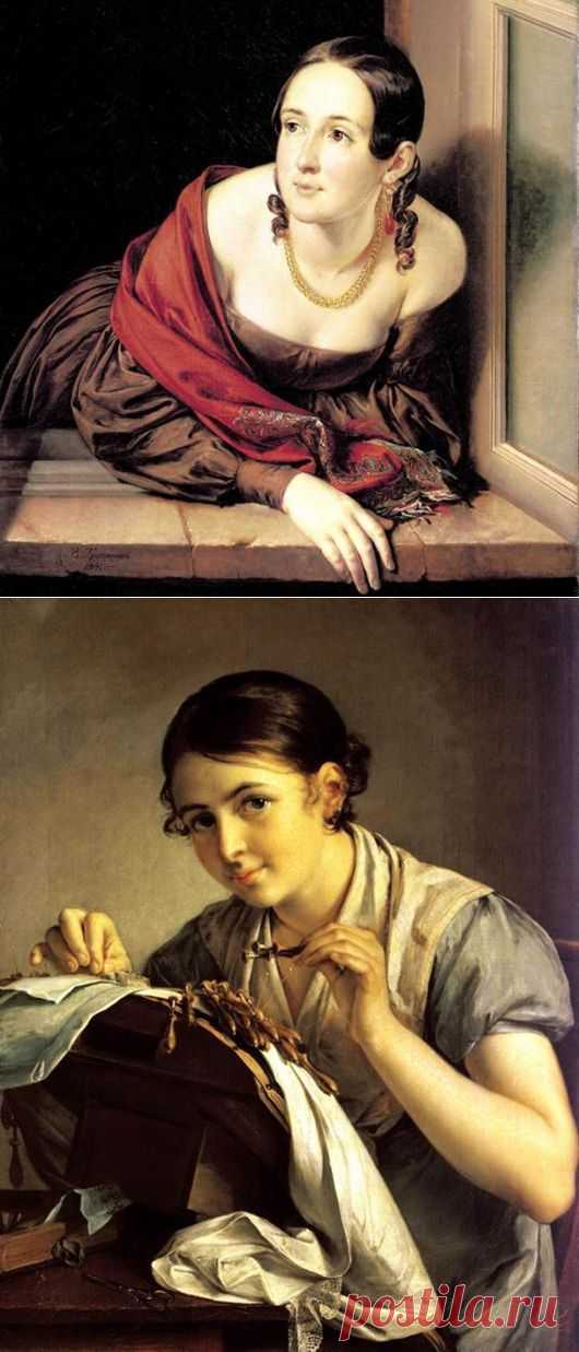 Василий Андреевич Тропинин — русский живописец .