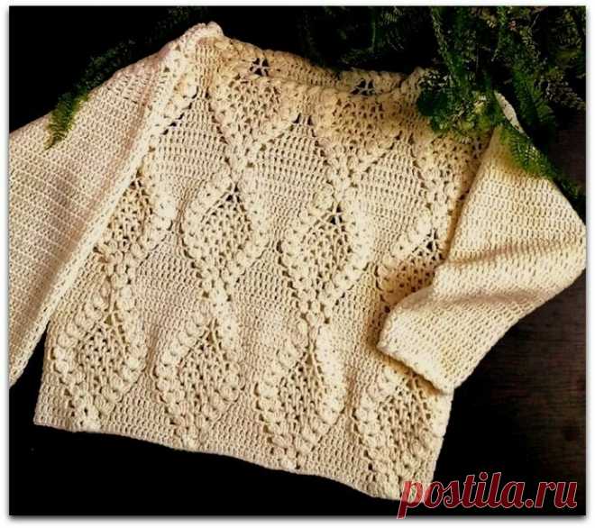 Запасаемся по полной: 20 красивых джемперов крючком | Вязание с Paradosik_Handmade | Дзен